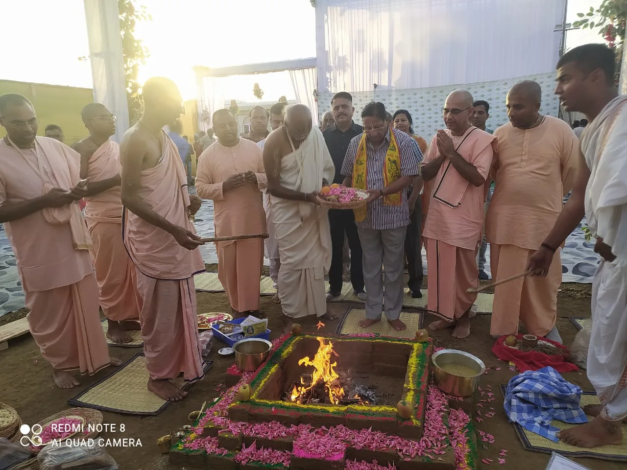 Hare Krishna Mandir Kota Bhumi Pujan Images