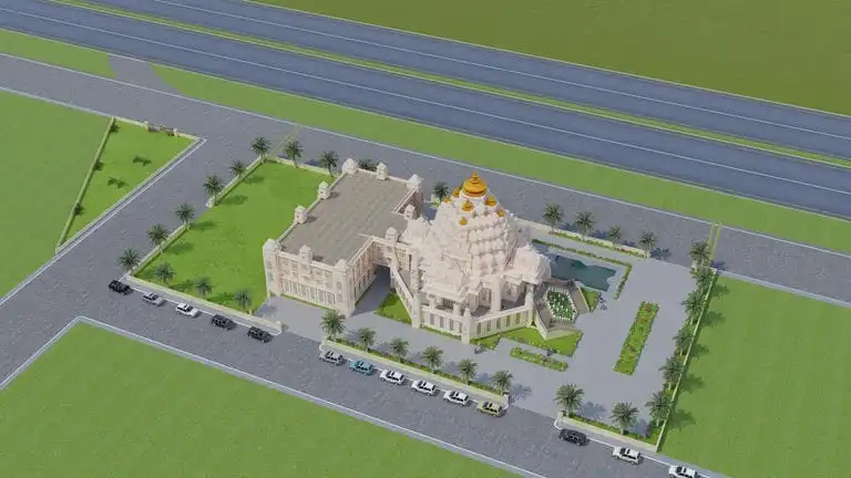 Upcoming Hare Krishna Mandir Kota Images